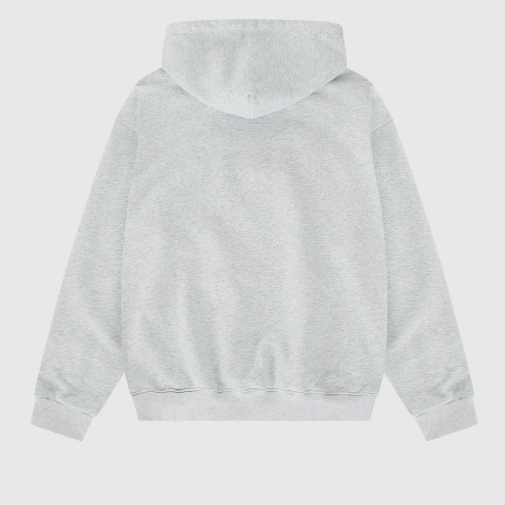 Sundae School Gray Hoodie Sweatshirt Pullover Top